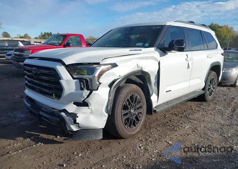 2025 Toyota Sequoia Limited из США, поврежденный, VIN 7SVAAABA1SX050774